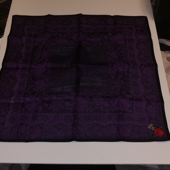 Anna Sui Handkerchief scarf bandana - Picture 5 of 7